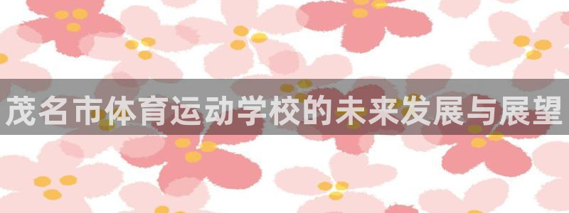 利记官方正版app集团官网首页:茂名市体育运动学校的未来发展