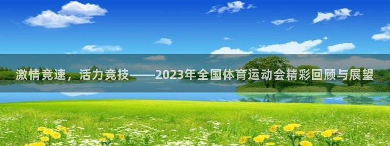 利记官方正版app官方:激情竞速,活力竞技——2023年全国